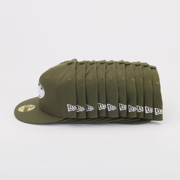 VITALE 59FIFTY NEW ERA FITTED HAT IN OLIVE