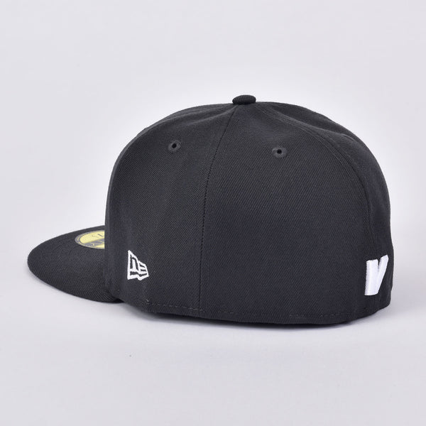 VITALE 59FIFTY NEW ERA FITTED HAT IN CHARCOAL