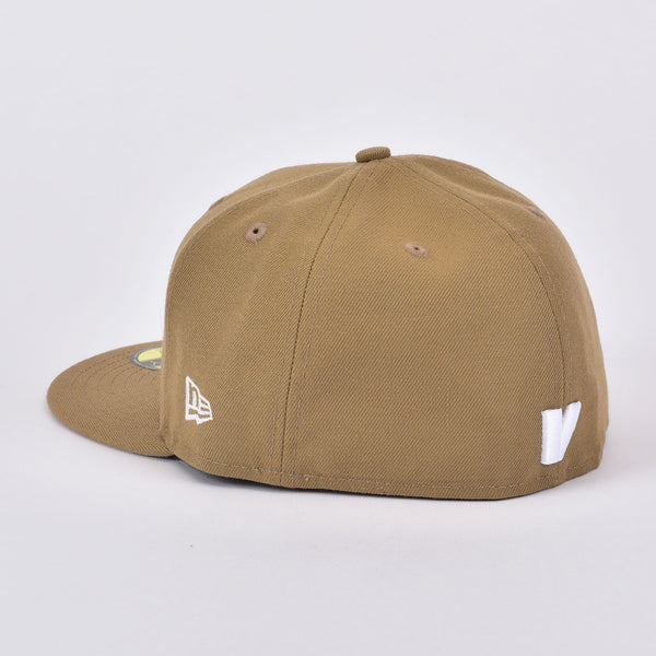 VITALE 59FIFTY NEW ERA FITTED HAT IN KHAKI