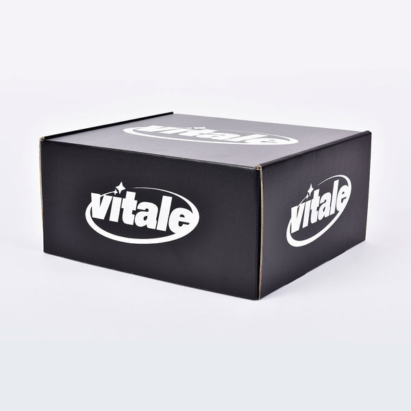 VITALE 59FIFTY NEW ERA FITTED HAT IN WHITE