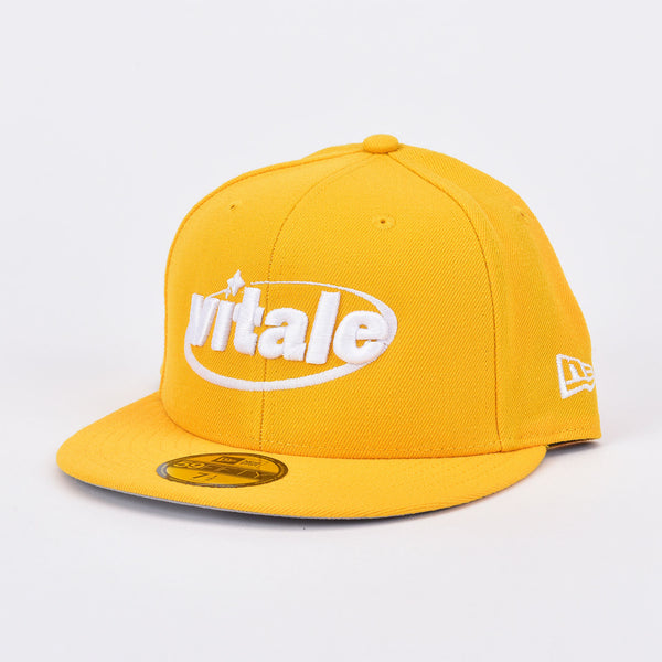 VITALE 59FIFTY NEW ERA FITTED HAT IN GOLD