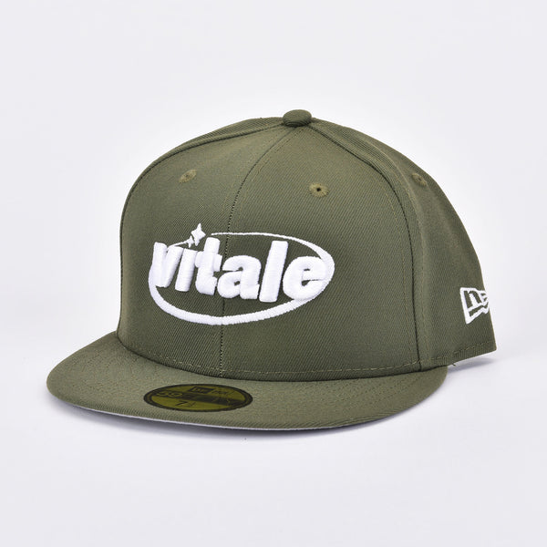 VITALE 59FIFTY NEW ERA FITTED HAT IN OLIVE
