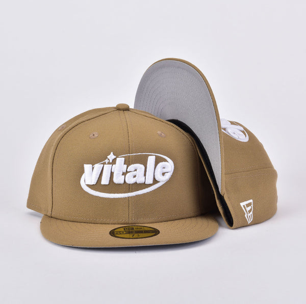 VITALE 59FIFTY NEW ERA FITTED HAT IN KHAKI