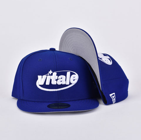 VITALE 59FIFTY NEW ERA FITTED HAT IN ROYAL BLUE
