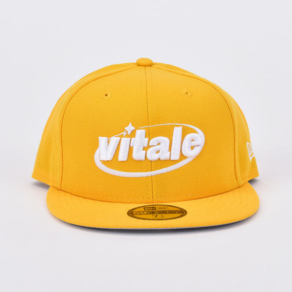 VITALE 59FIFTY NEW ERA FITTED HAT IN GOLD