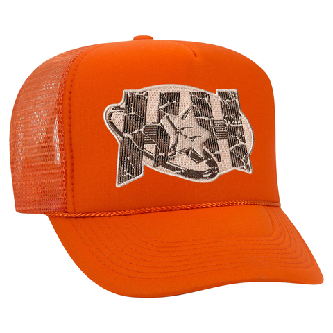 Trucker Hat in Orange