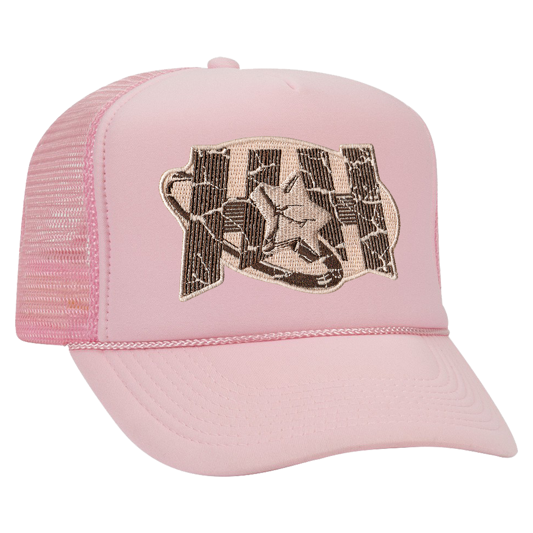 Trucker Hat in Pink